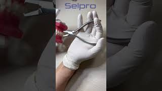 How to Debond Selpro P ceramic passive  bracket #orthodontist