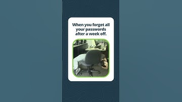 Do you forget your passwords when you go on vacation?