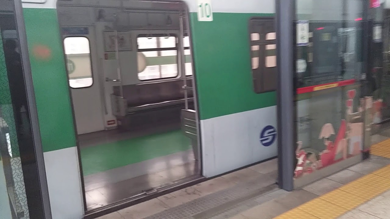 서울교통공사(구 서울메트로)2호선 282편성 성수역 종착영상&성수역 열차영상