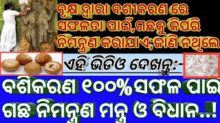 ଗଛ ନିମନ୍ତ୍ରଣ ମନ୍ତ୍ର,ବଶିକରଣ ହେବ ସଫଳ,ଜଣାଥିଲେ ଏହି ମୂଳତନ୍ତ୍ର ଜ୍ଞାନ || Basikarana Mantra By Tree