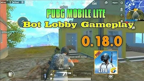 PUBG LITE BOT LOBBY APK DOWNLOAD PLAY PUBG LITE 0.18.0