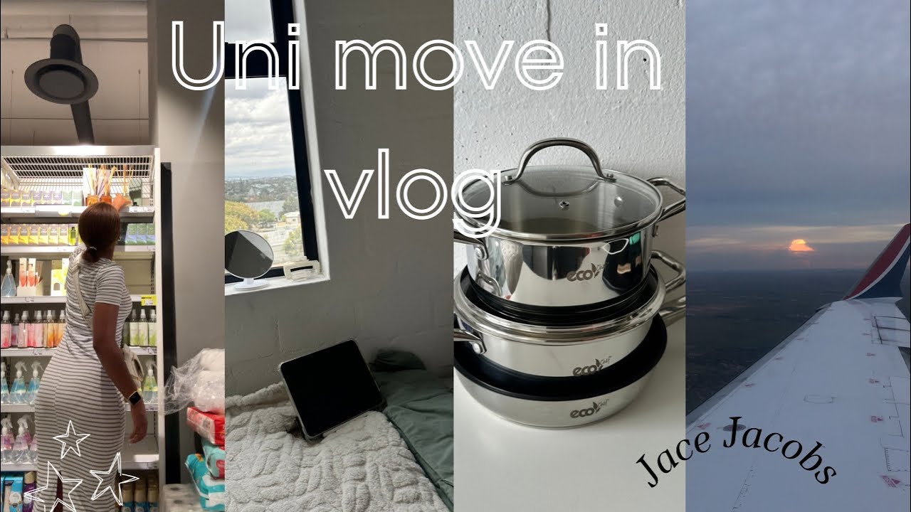 UNI MOVE IN VLOG: UCT | New Res | Cleaning | Travel | Shopping | South African YouTuber