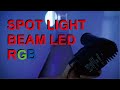 LED Spot Light RGB dengan Sensor Suara dan Cahaya Fokus Beam