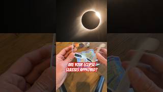 Are Your Eclipse Glasses Safe? #Shorts #Eclipse