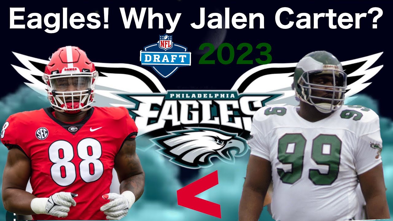 NFL draft Eagles 10th pick? Jalen Carter YouTube