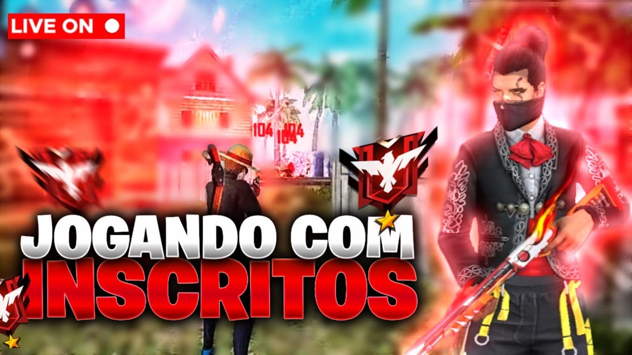 AO VIVO 🖤 JOGANDO SALINHAS E RANK COM INSCRITOS