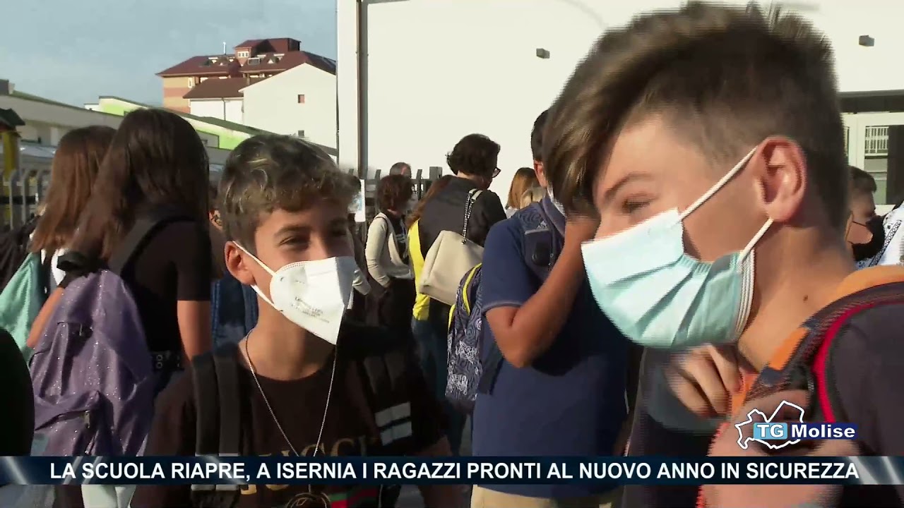La scuola riapre, a Isernia i ragazzi pronti al nuovo anno in sicurezza