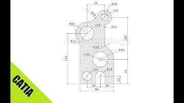Catia Sketch Exercise 3