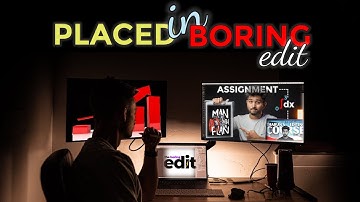 Tharun speaks | Not just an editing course | Placements