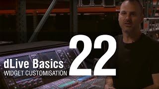 Mike Bangs - dLive Basics 22 - Widget Customisation