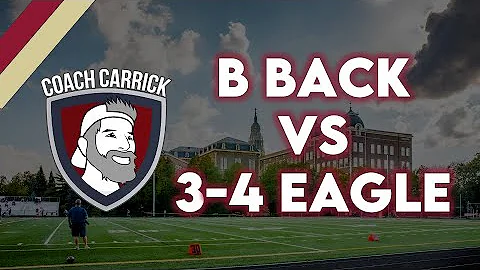 How to Keep B Back Involved vs. 3-4 Eagle?