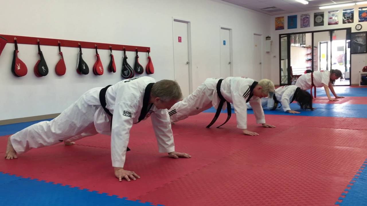 Hiintensity Workout, Taekwondo Adult Class YouTube