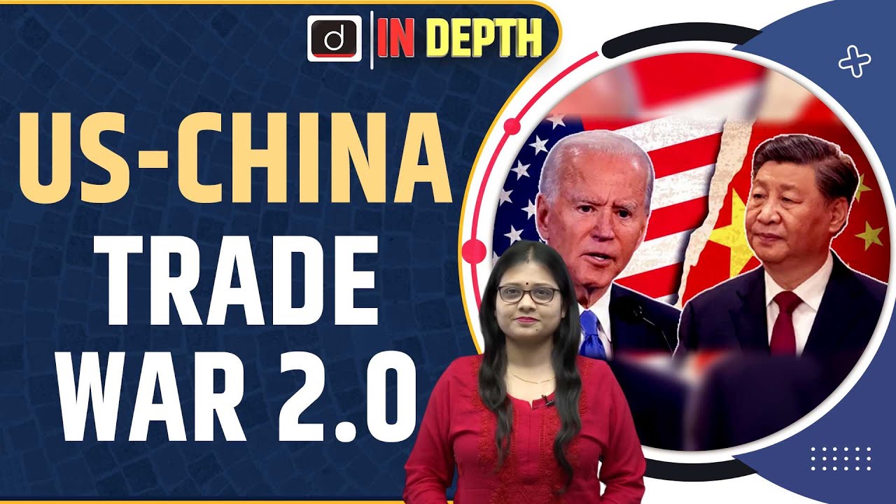 What is US - China New Trade War? | Indepth | UPSC | Drishti IAS English - Watch on YouTube
