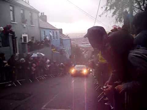 Tour of Ireland 2009 Stage 3 St Patricks Hill last lap front group