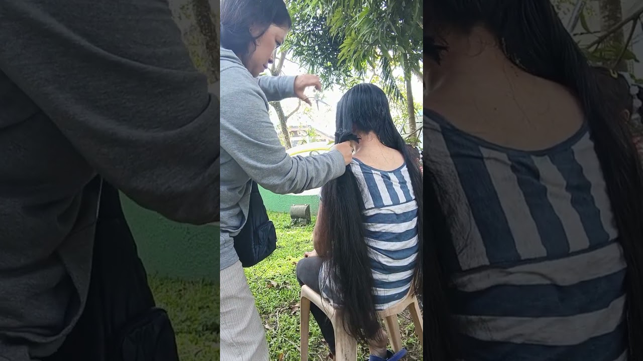 MY CUSTOMER SHE WANTED TO GET A HAIRCUT