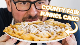 Homemade Funnel Cake Recipe » County Fair Carnival Style