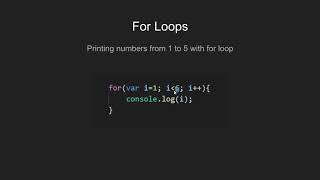 16 for loops