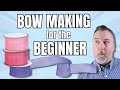 How to make a big bow for beginners  bow diy  wreath diy howtomakeabow