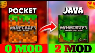 How to convert MCPE into JAVA in MOBILE😱100% working trick | JAVA edition MOBILE main kaise khele🤔