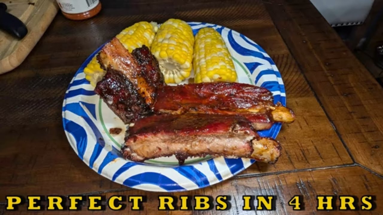 ONLY $12 AND 4 HOURS! | EASY SMOKED RIBS CHEAP! #bbq #cooking #ribs ...