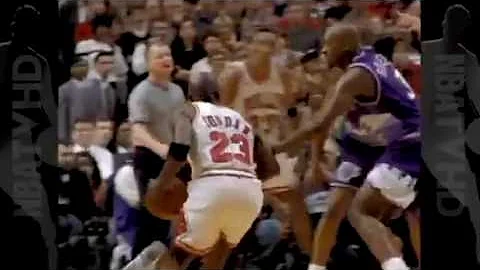 game 6 1997 nba finals finish