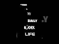 BARTENDER DAILY ROUTINE