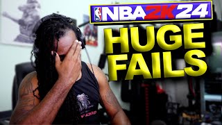 MAJOR FAILS - NBA 2K24 NEWS UPDATE