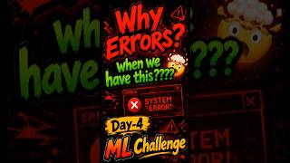“NumPy warnings? Gone. 🫠”|| 4/150 days ML Challenge🔥 #coding #machinelearning #python #numpy