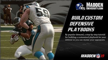 Building Custom Playbooks in Madden 19