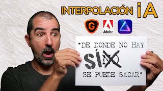 COMPARATIVA PROGRAMAS INTERPOLACION POR iA