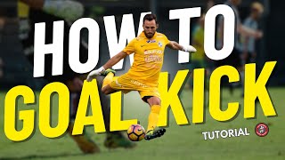 How To Take GOAL KICKS | Kick FARTHER | Long Ball TUTORIAL screenshot 1