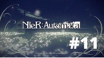 Nier Automata - Gameplay Walkthrough Route A Part 11 - Forest Kingdom - No Commentary