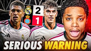 WHAT THE HELL WAS THAT.. 🤬 | ESPANYOL 1-2 REAL MADRID