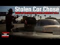 Stolen Car Chase Ends On The Santa Monica Freeway In LA