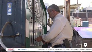 Midtown neon sign business owner restoring historic neon signs damaged by monsoon