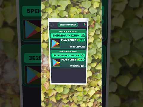 FREE REDEEM CODE | FREE REDEEM CODE APP | GOOGLE PLAY STORE REDEEM CODE APP #shorts