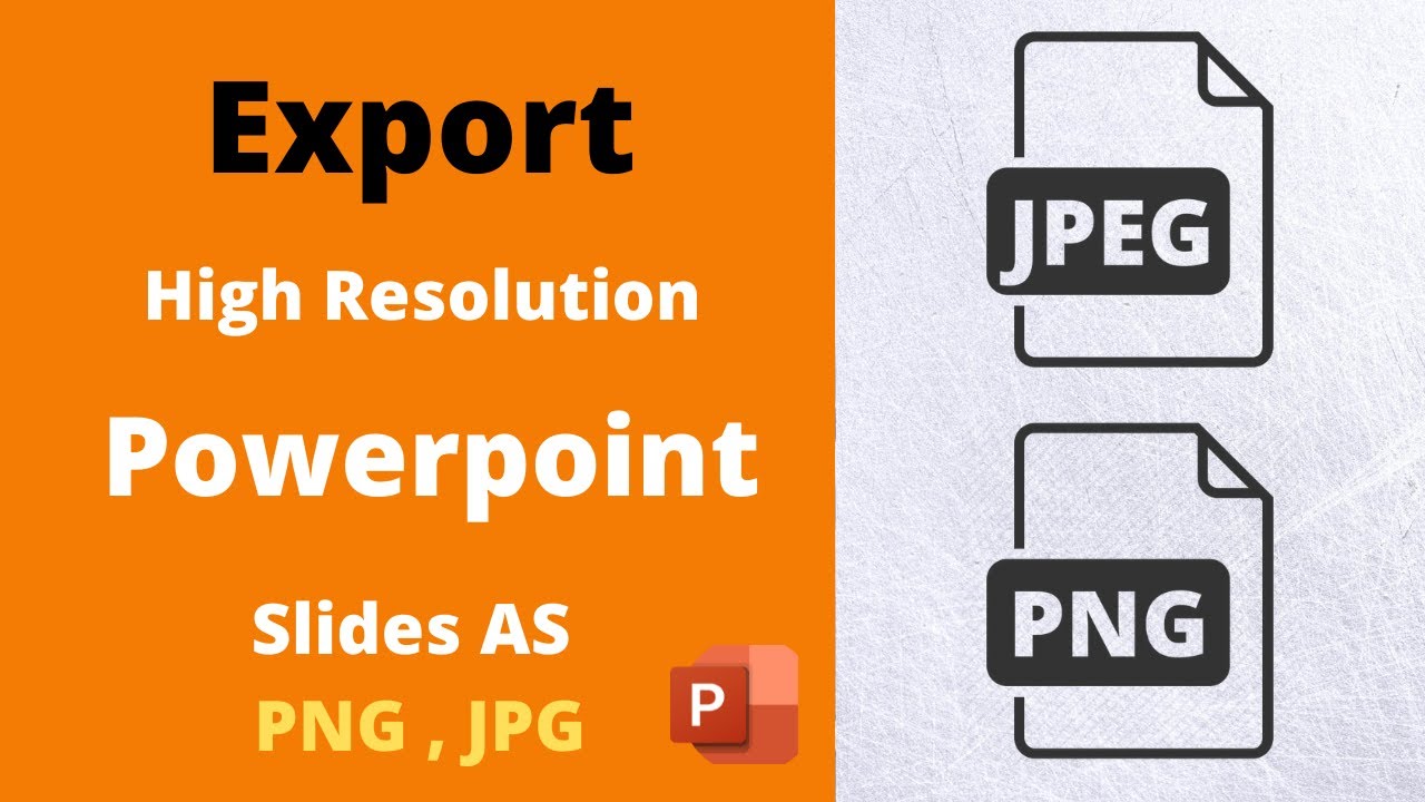 Save Powerpoint Slide As Image | How To Export A Single PowerPoint ...