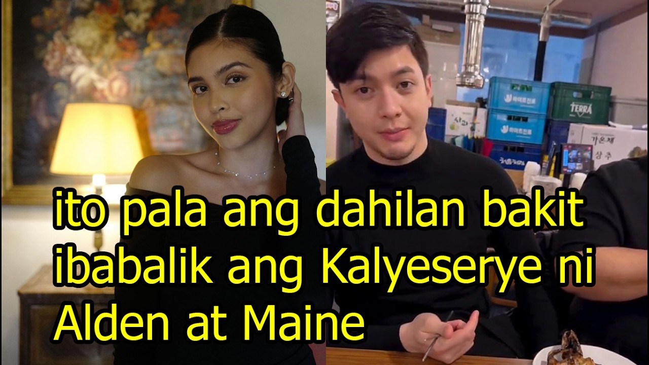 ito pala ang dahilan bakit ibabalik ang Kalyeserye ni Alden Richards at  Maine Mendoza