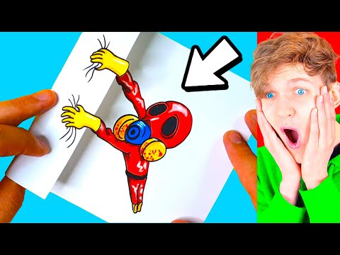 CRAZIEST POPPY PLAYTIME CHAPTER 3 ART VIDEOS EVER! (LANKYBOX REACTION!)