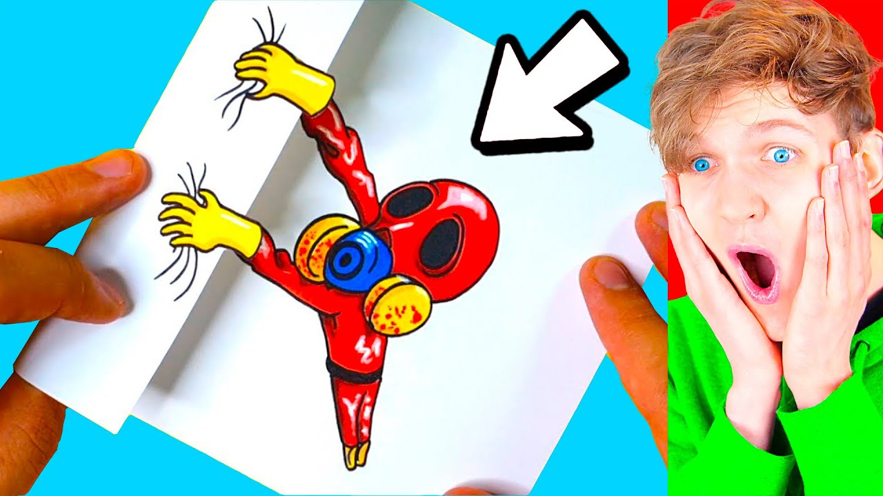 CRAZIEST POPPY PLAYTIME CHAPTER 3 ART VIDEOS EVER! (LANKYBOX REACTION!)