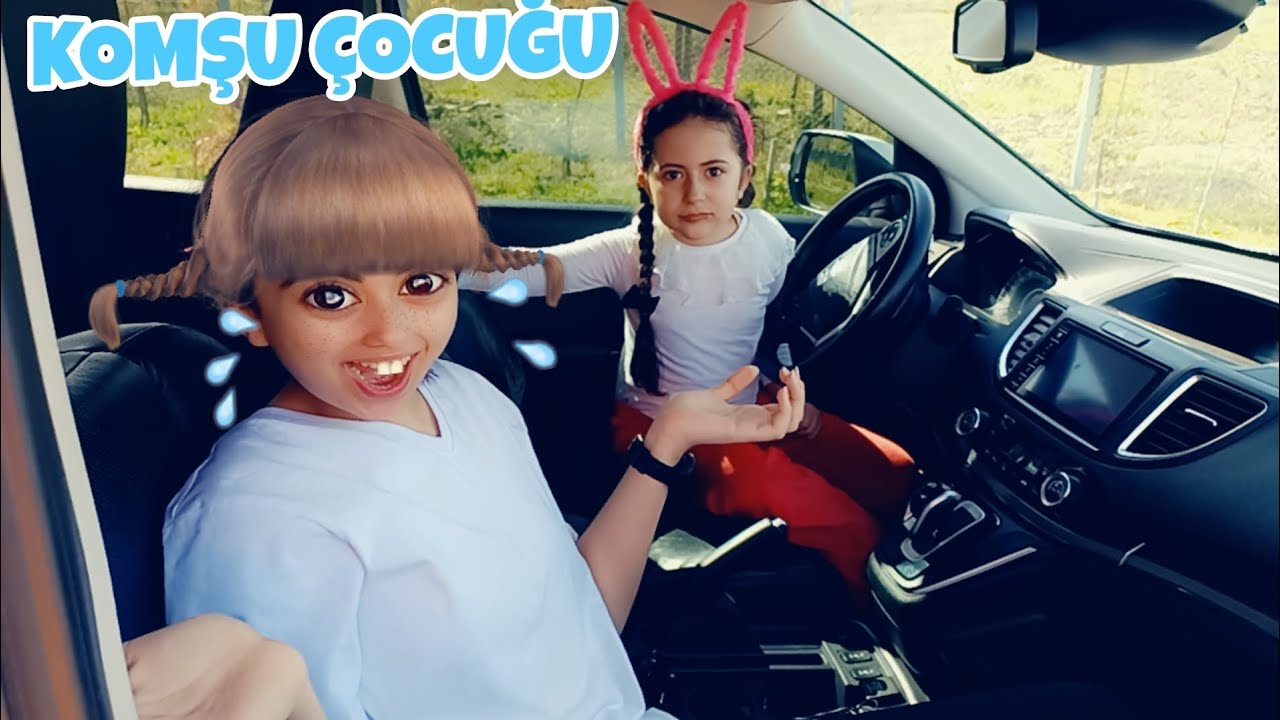 KOMŞU KIZI PELİNSU TATİLE GİDİYOR ESMA' YI ARABADA AĞLATTI ماما جابت بيبي - جنى مقداد | طيور الجنة