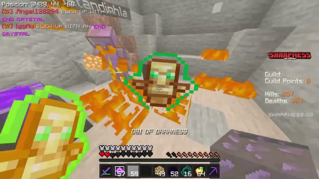 CPVP DUELS (ANCHOR PRACTICE) #minecraft #lifstealsmp #cpvp #duel #pvp 