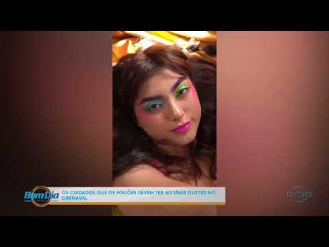 Cuidados que os foliões devem ter com uso de glitter durante o Carnaval 06 02 2024