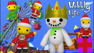 WE FOUND THE GOLD CROWN & CELEBRATE AN EARLY CHRISTMAS IN WOBBLY LIFE