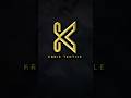Modern K Letter Logo Design Adobe Illustrator 2025 Tips #inaa_graphics #shortvideo #illustrator