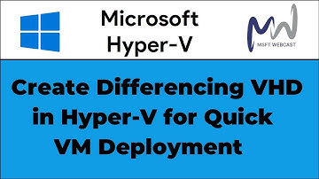 17. How to Create Differencing Disk in Hyper-V | Windows Server 2025