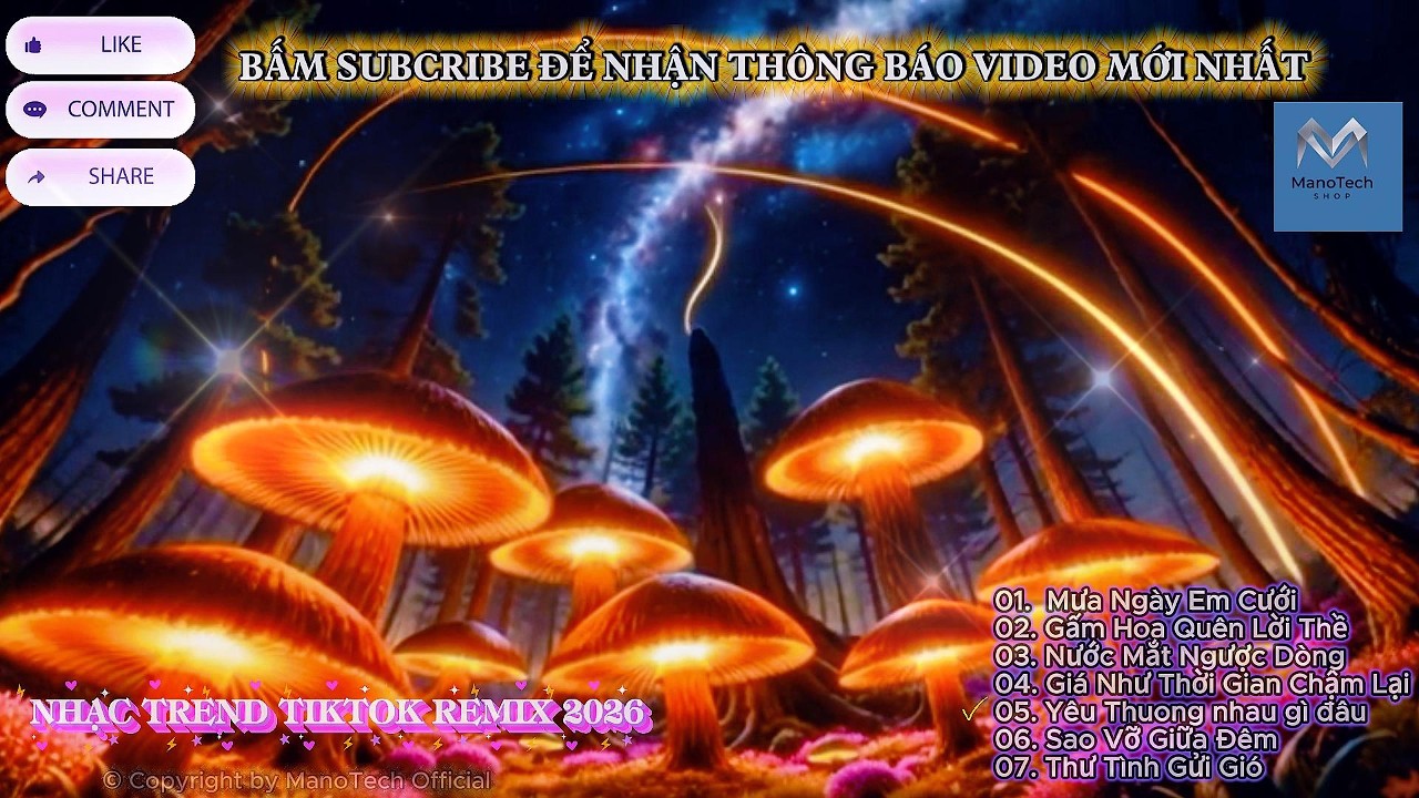 NHẠC TREND TIKTOK REMIX 2026 | NHẠC TRẺ REMIX HAY NHẤT 2026 #music #thinhhanh  #love #2026  #vpop