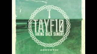 Miniatura de "Taking Back Sunday - You Know How I Do (TAYF10 Acoustic)"