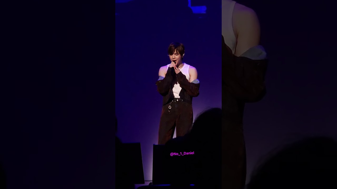 25.10.20.월 Kangdaniel 팬미팅 IN 일본 도쿄1부 수채화 #KANGDANIEL