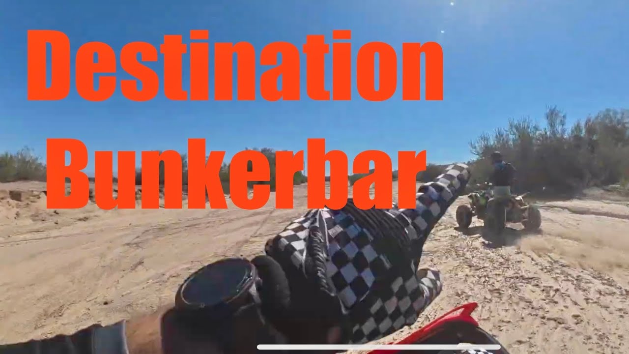 ATV Ride; Travis and I get separated on the way to the Bunker Bar!?